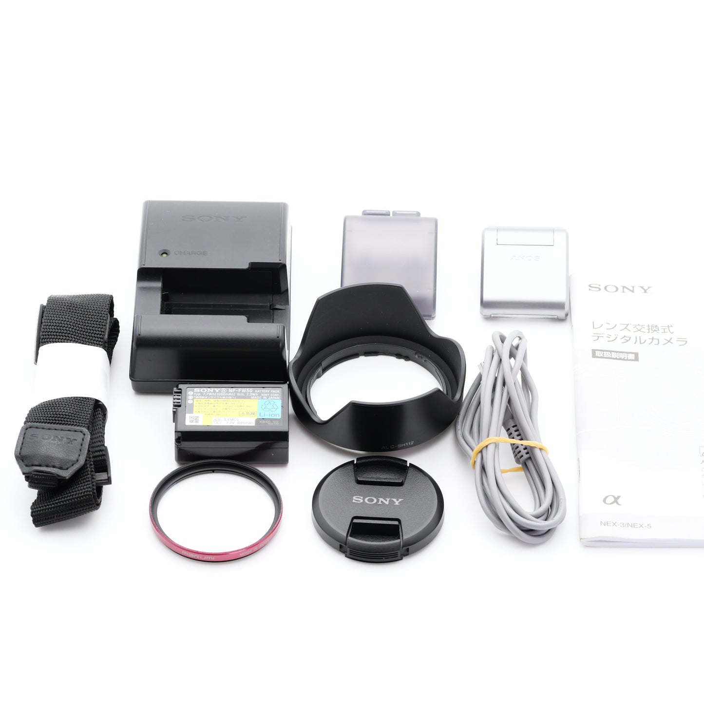SONY NEX-3 E 18-55mm F3.5-5.6 レッド ミラーレス一眼 ソニー Eマウント