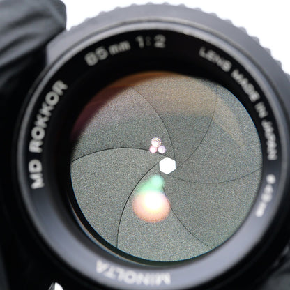 MINOLTA MD ROKKOR 85mm F2 ミノルタ Aマウント