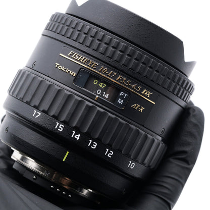 Tokina AT-X Fisheye 10-17mm F3.5-4.5 DX レンズ ニコン Fマウント