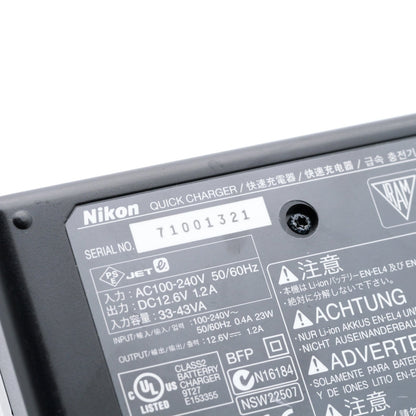 Nikon MH-22 EN-EL4a/EN-EL4用 充電器 ニコン