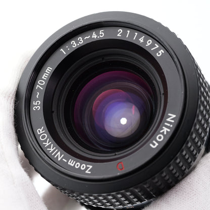 Nikon Ai-S 35-70mm F3.3-4.5 D刻印モデル レンズ ニコン Fマウント
