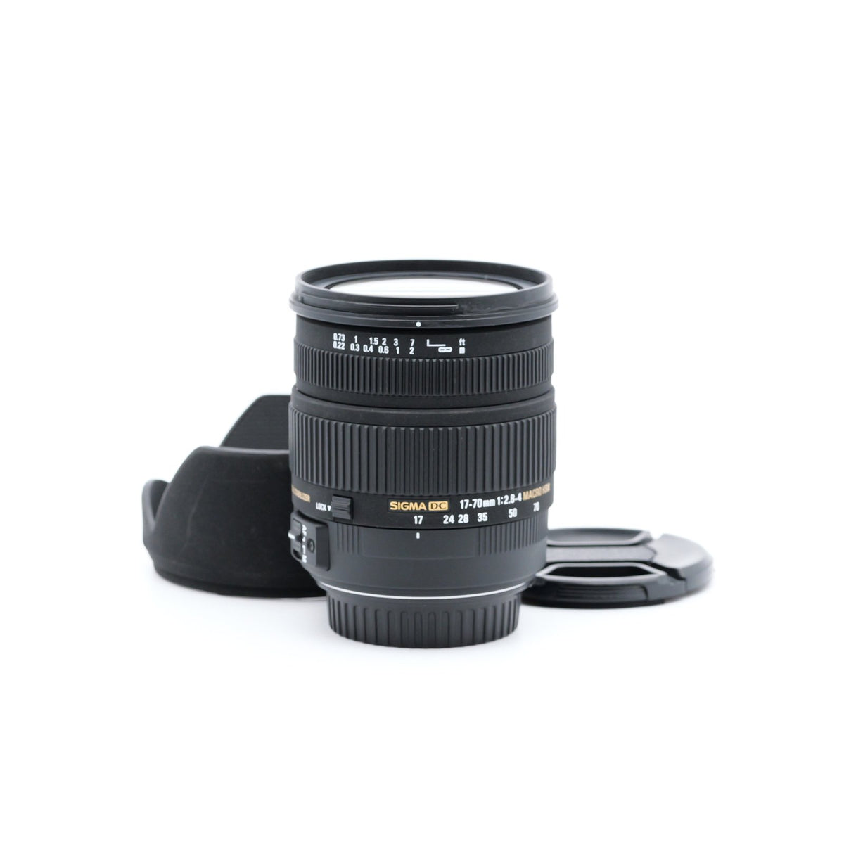 SIGMA 17-70mm F2.8-4 DC MACRO OS HSM レンズ キヤノン EFマウント