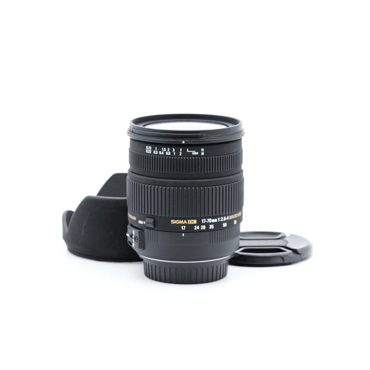 SIGMA 17-70mm F2.8-4 DC MACRO OS HSM レンズ キヤノン EFマウント