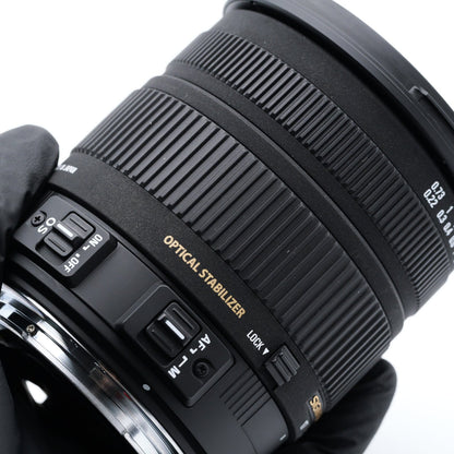 SIGMA 17-70mm F2.8-4 DC MACRO OS HSM レンズ キヤノン EFマウント