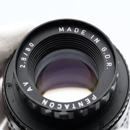 PENTACON AV 80mm F2.8 レンズ ニコン Fマウント