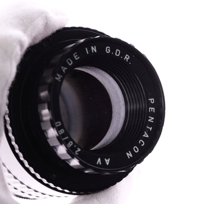 PENTACON AV 80mm F2.8 レンズ ニコン Fマウント