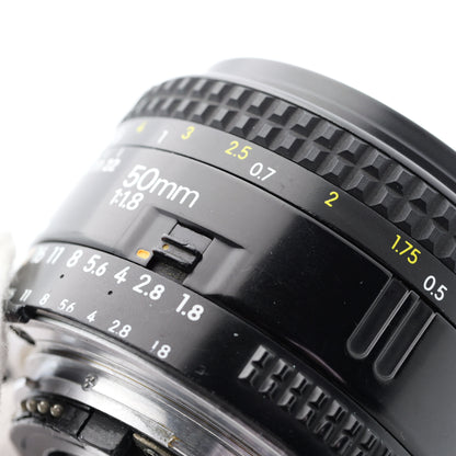 訳有品 Nikon AF NIKKOR 50mm F1.8 レンズ ニコン Fマウント