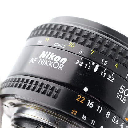 訳有品 Nikon AF NIKKOR 50mm F1.8 レンズ ニコン Fマウント