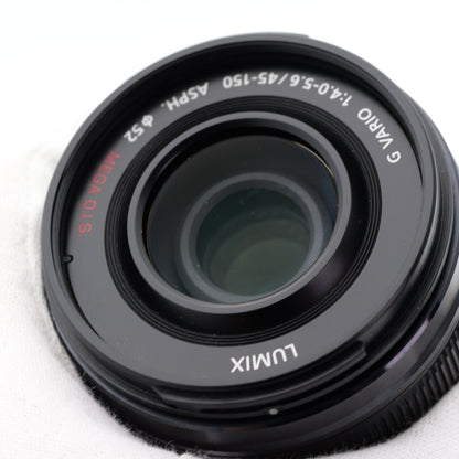 訳有品 Panasonic 45-150mm F4-5.6 H-FS45150 レンズ パナソニック マイクロフォーサーズマウント