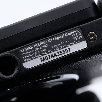 Kodak PIXPRO C1 ブラック コンパクトデジタルカメラ コダック