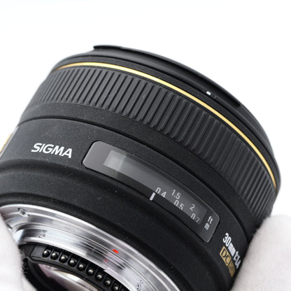 SIGMA 30mm F1.4 EX DC HSM レンズ ニコン Fマウント