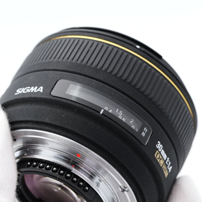 SIGMA 30mm F1.4 EX DC HSM レンズ ニコン Fマウント