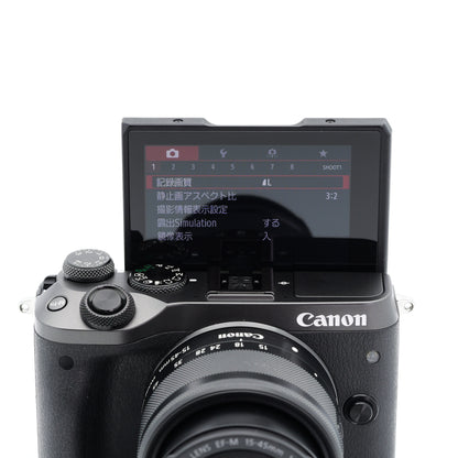 Canon EOS M6 EF-M 15-45mm F3.5-6.3 IS STM ミラーレス一眼 キヤノン EF-Mマウント
