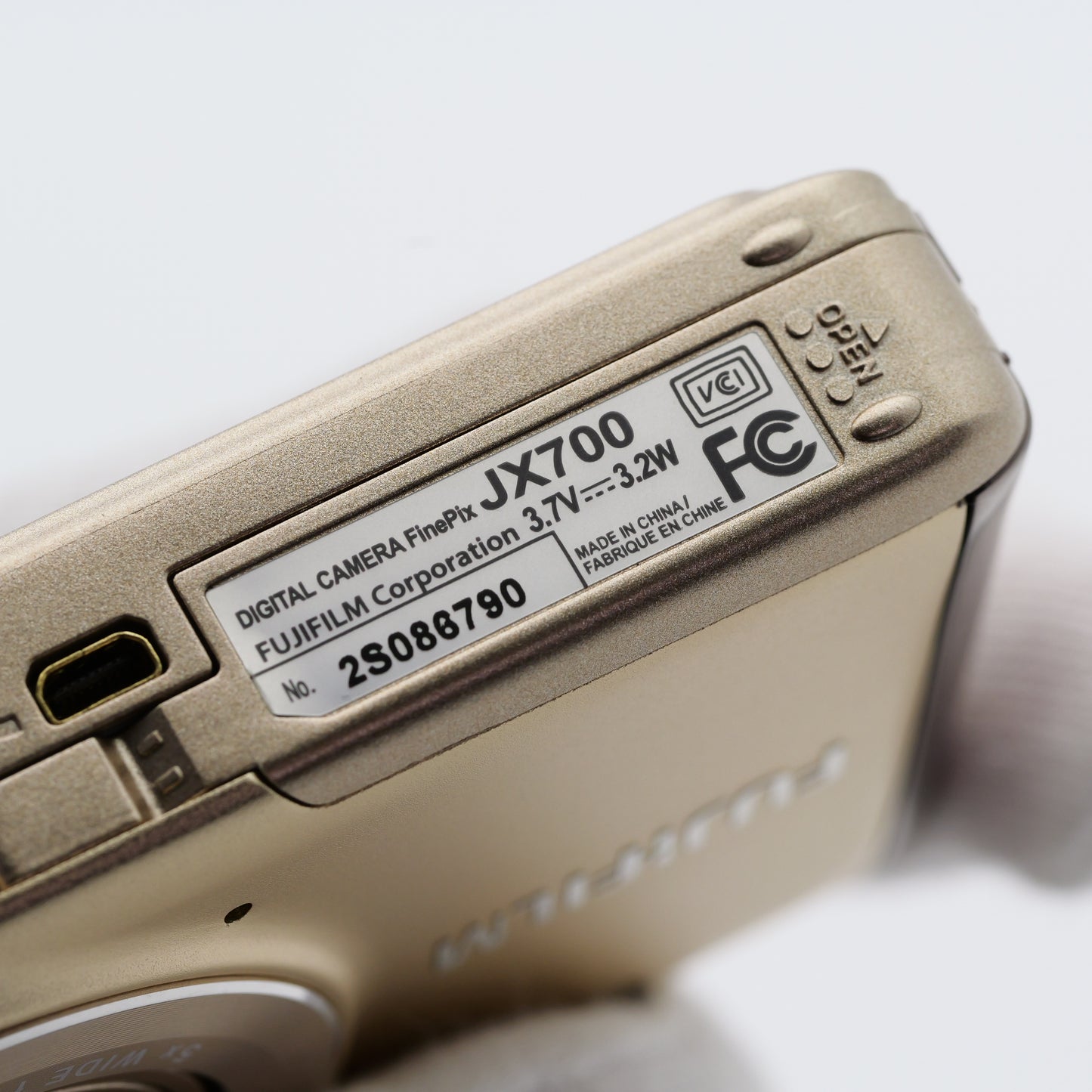 FUJIFILM FINEPIX JX700 ゴールド デジタルカメラ フジフイルム