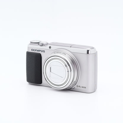 OLYMPUS STYLUS SH-50 シルバー コンパクトデジタルカメラ オリンパス