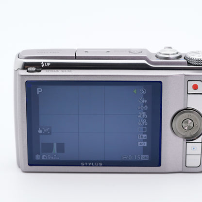 OLYMPUS STYLUS SH-50 シルバー コンパクトデジタルカメラ オリンパス