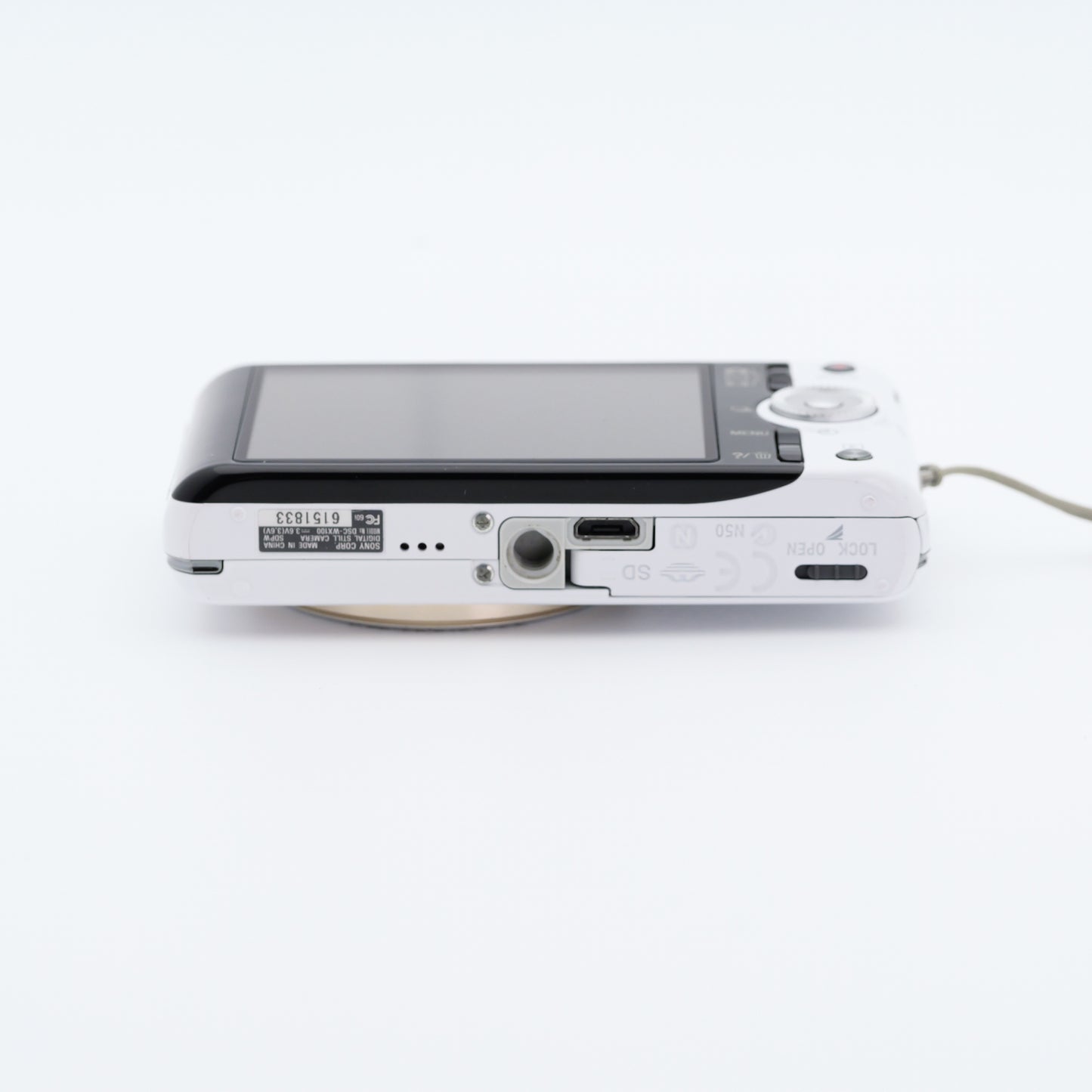SONY DSC-WX100 ホワイト コンパクトデジタルカメラ ソニー
