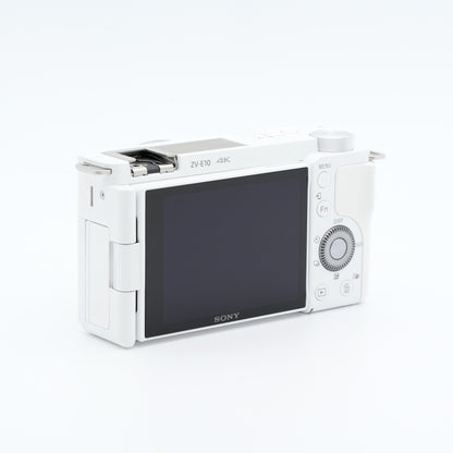 SONY ZV-E10 ホワイト ミラーレス一眼 ソニー Eマウント