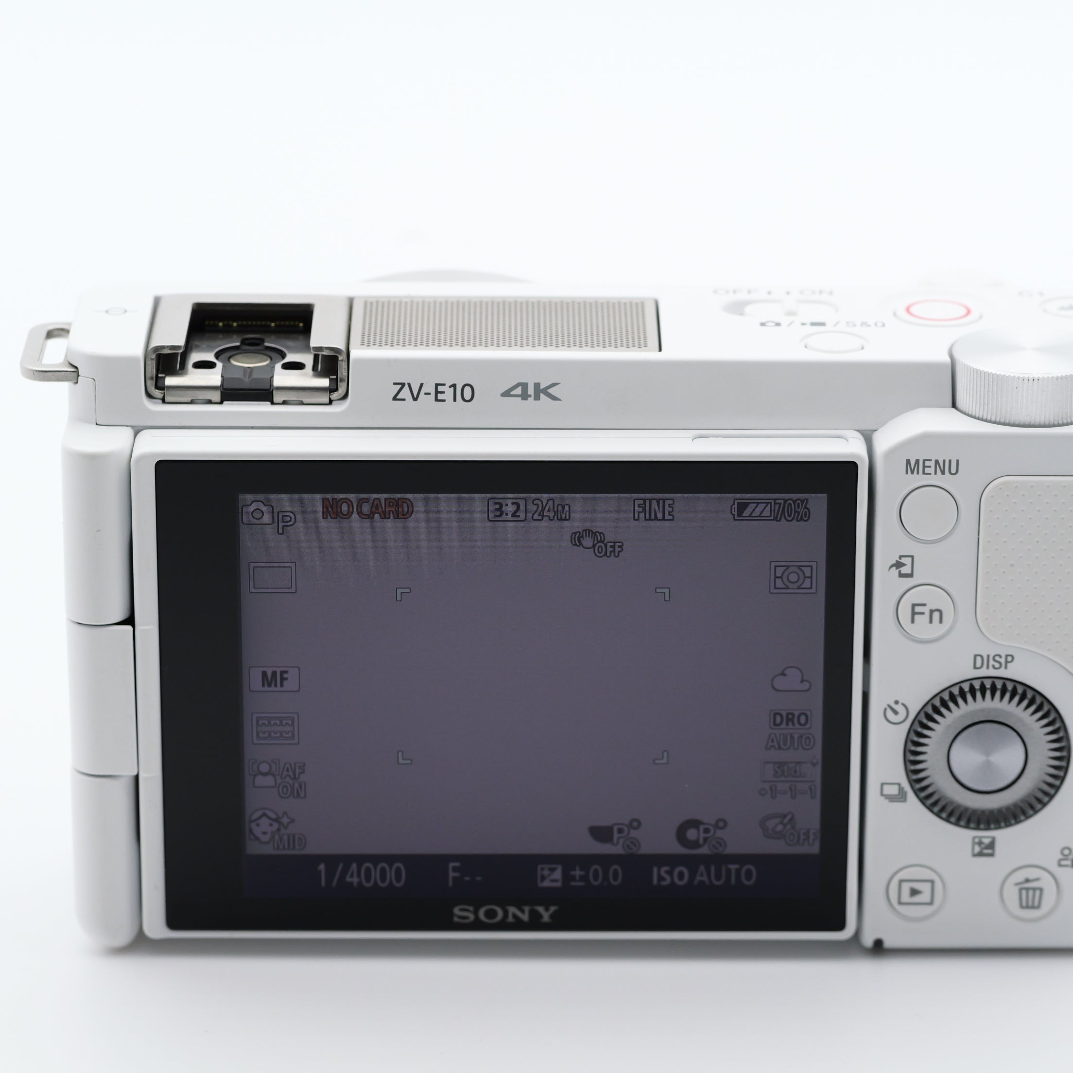SONY ZV-E10 ホワイト ミラーレス一眼 ソニー Eマウント – 東京写真機