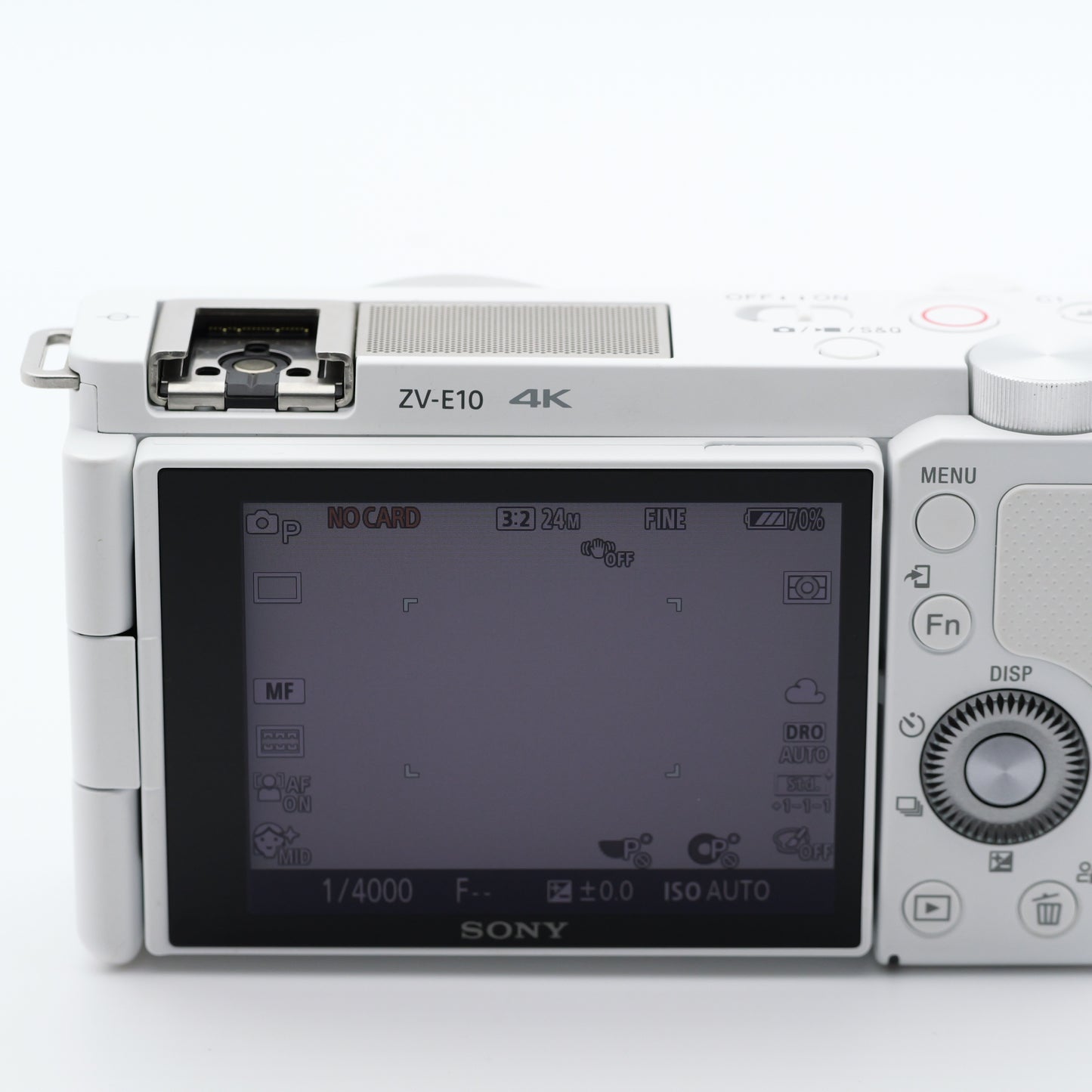 SONY ZV-E10 ホワイト ミラーレス一眼 ソニー Eマウント