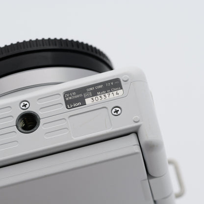 SONY ZV-E10 ホワイト ミラーレス一眼 ソニー Eマウント