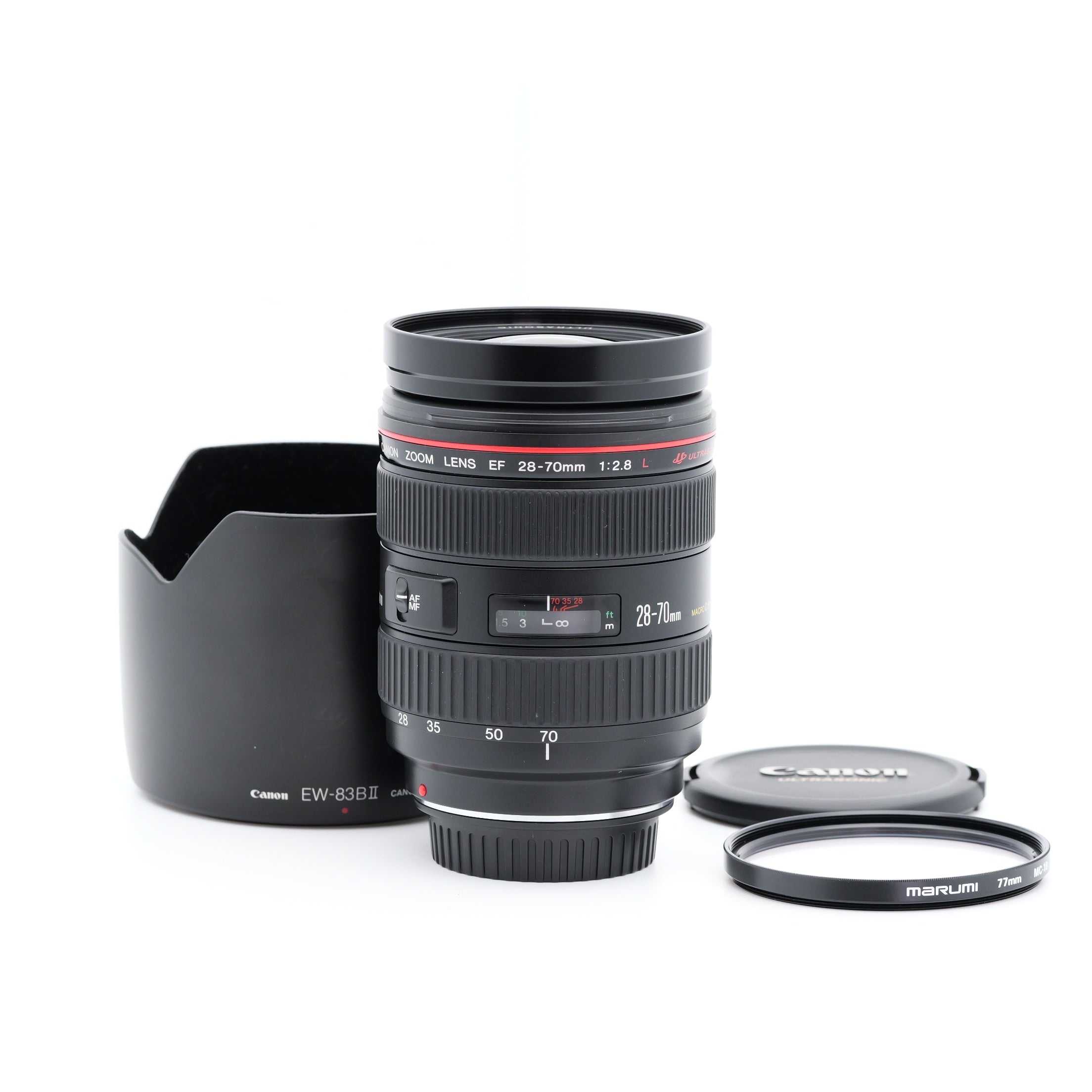 Canon キャノン EF 28-70mm F2.8 L ULTRASONIC カメラレンズ EW-83B