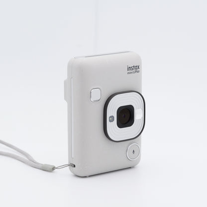 FUJIFILM instax mini LiPlay ミスティーホワイト インスタントカメラ フジフイルム