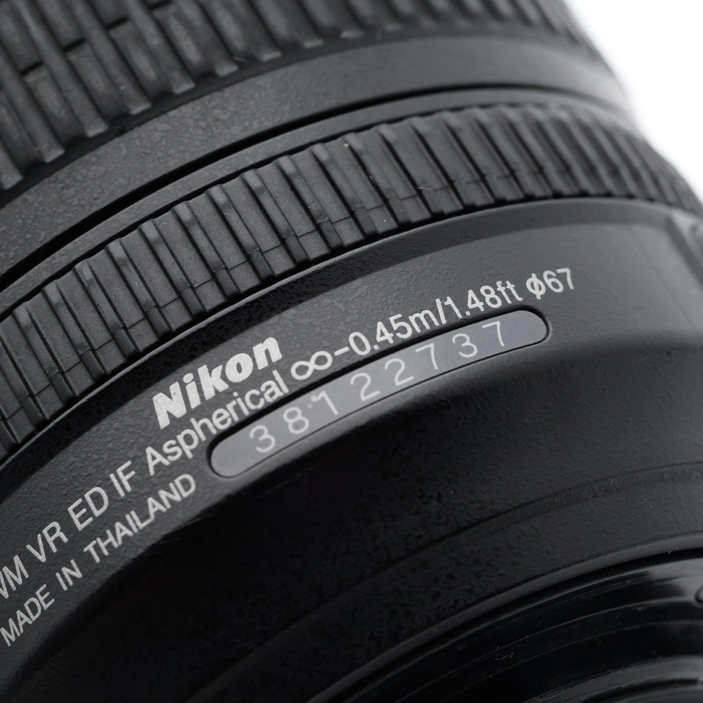 訳有品 Nikon AF-S DX NIKKOR 18-105mm F3.5-5.6G ED VR レンズ ニコン Fマウント