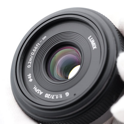 Panasonic LUMIX G 20mm F1.7 レンズ パナソニック マイクロフォーサーズマウント