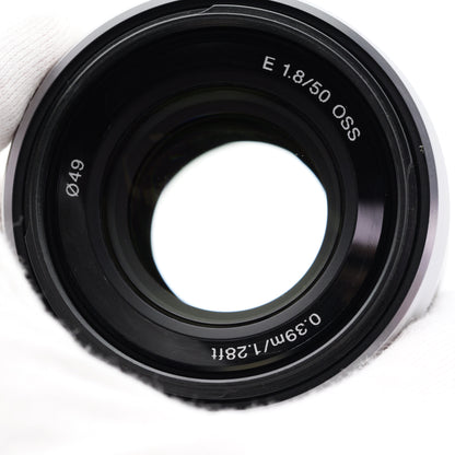 SONY E 50mm F1.8 OSS SEL50F18 レンズ ソニー Eマウント