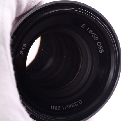 SONY E 50mm F1.8 OSS SEL50F18 レンズ ソニー Eマウント