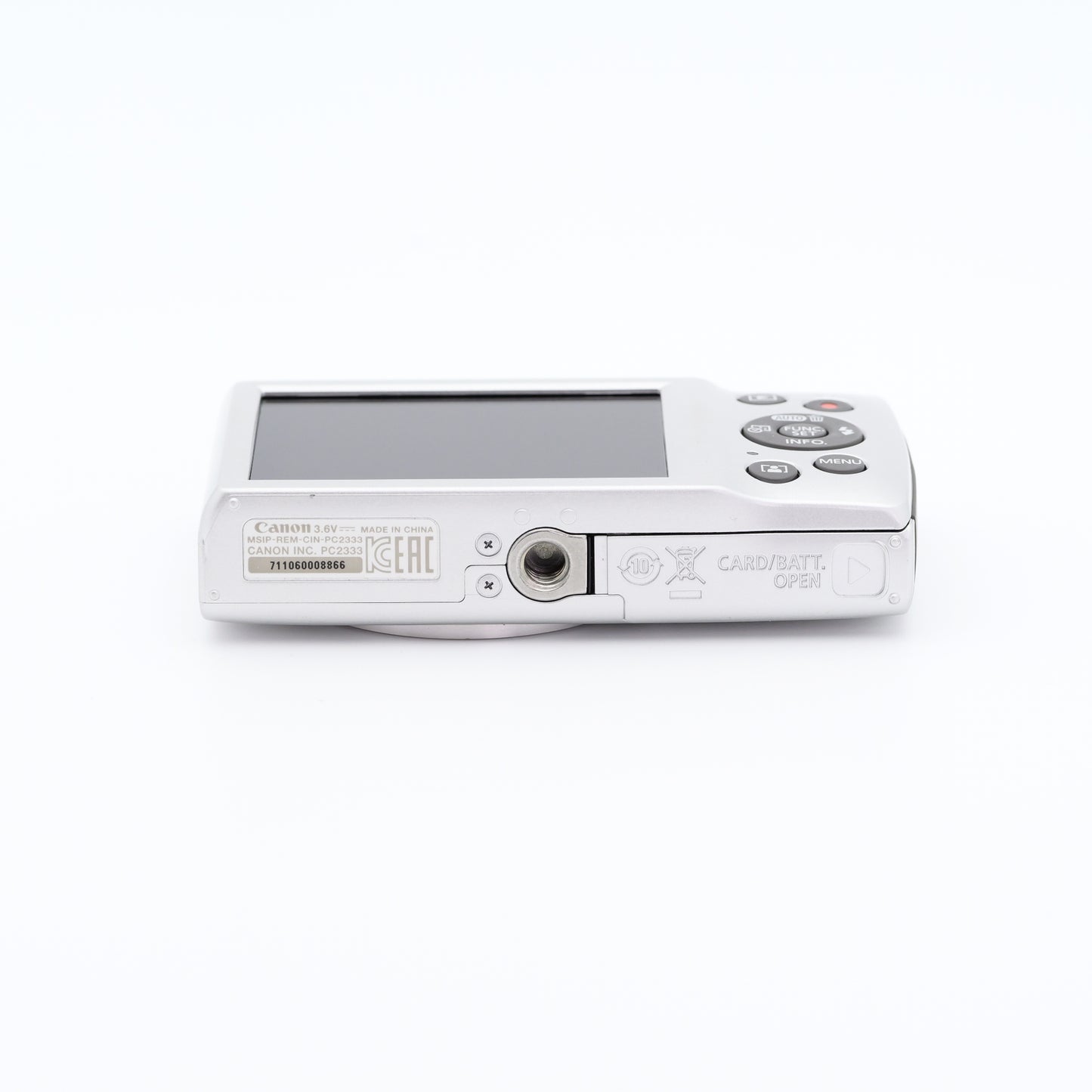 Canon IXY 200 シルバー コンパクトデジタルカメラ キヤノン