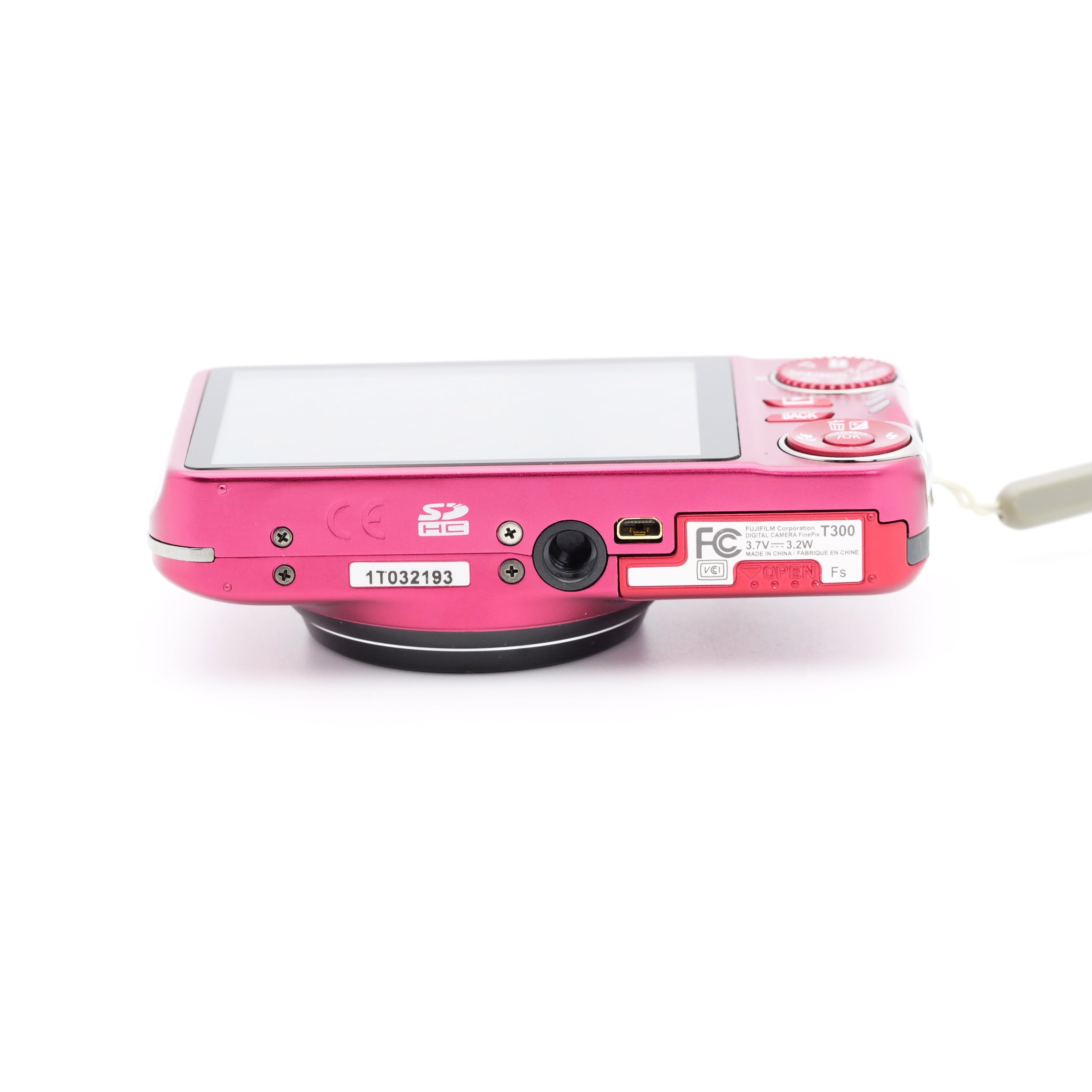 FUJIFILM FinePix T300 レッド コンパクトデジタルカメラ フジフィルム