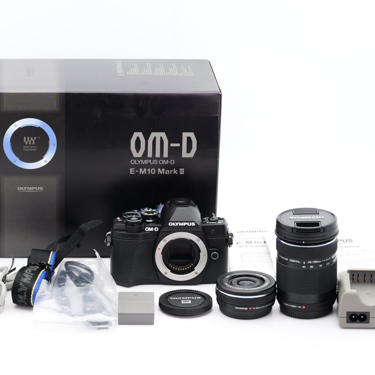 OLYMPUS OM-D E-M10 Mark III ダブルズームレンズキット ミラーレス一眼 オリンパス マイクロフォーサーズマウント