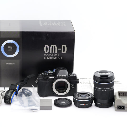 OLYMPUS OM-D E-M10 Mark III ダブルズームレンズキット ミラーレス一眼 オリンパス マイクロフォーサーズマウント