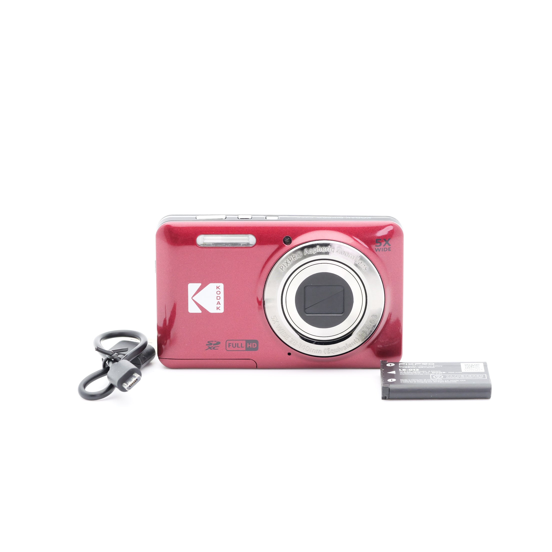 Kodak PIXPRO FZ55 レッド コンパクトデジカメ コダック – 東京写真機