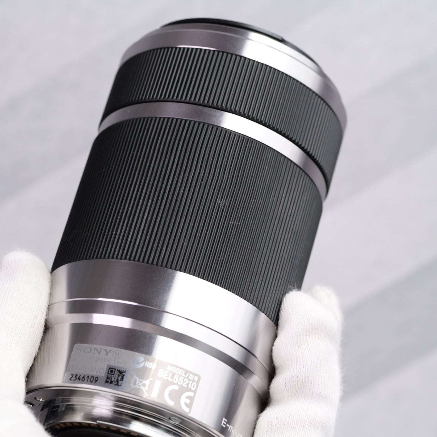 訳有品 SONY E 55-210mm F4.5-6.3 OSS SEL55210 シルバー レンズ ソニー Eマウント
