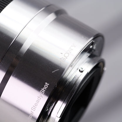 訳有品 SONY E 55-210mm F4.5-6.3 OSS SEL55210 シルバー レンズ ソニー Eマウント