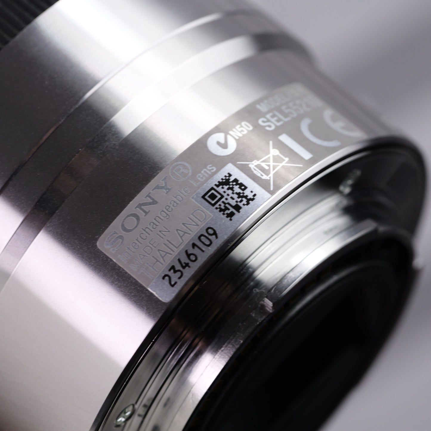 訳有品 SONY E 55-210mm F4.5-6.3 OSS SEL55210 シルバー レンズ ソニー Eマウント