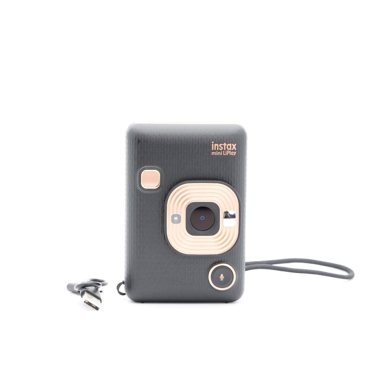 FUJIFILM instax mini LiPlay エレガントブラック インスタントカメラ フジフイルム