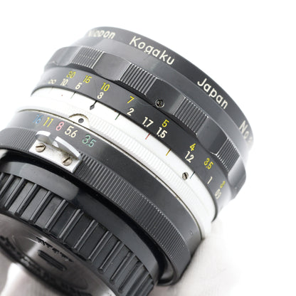 Nikon NIKKOR-H Auto 2.8cm F3.5 ニコン Fマウント