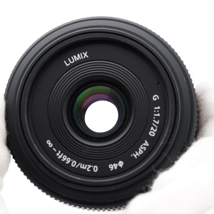 Panasonic LUMIX G 20mm F1.7 レンズ パナソニック マイクロフォーサーズマウント