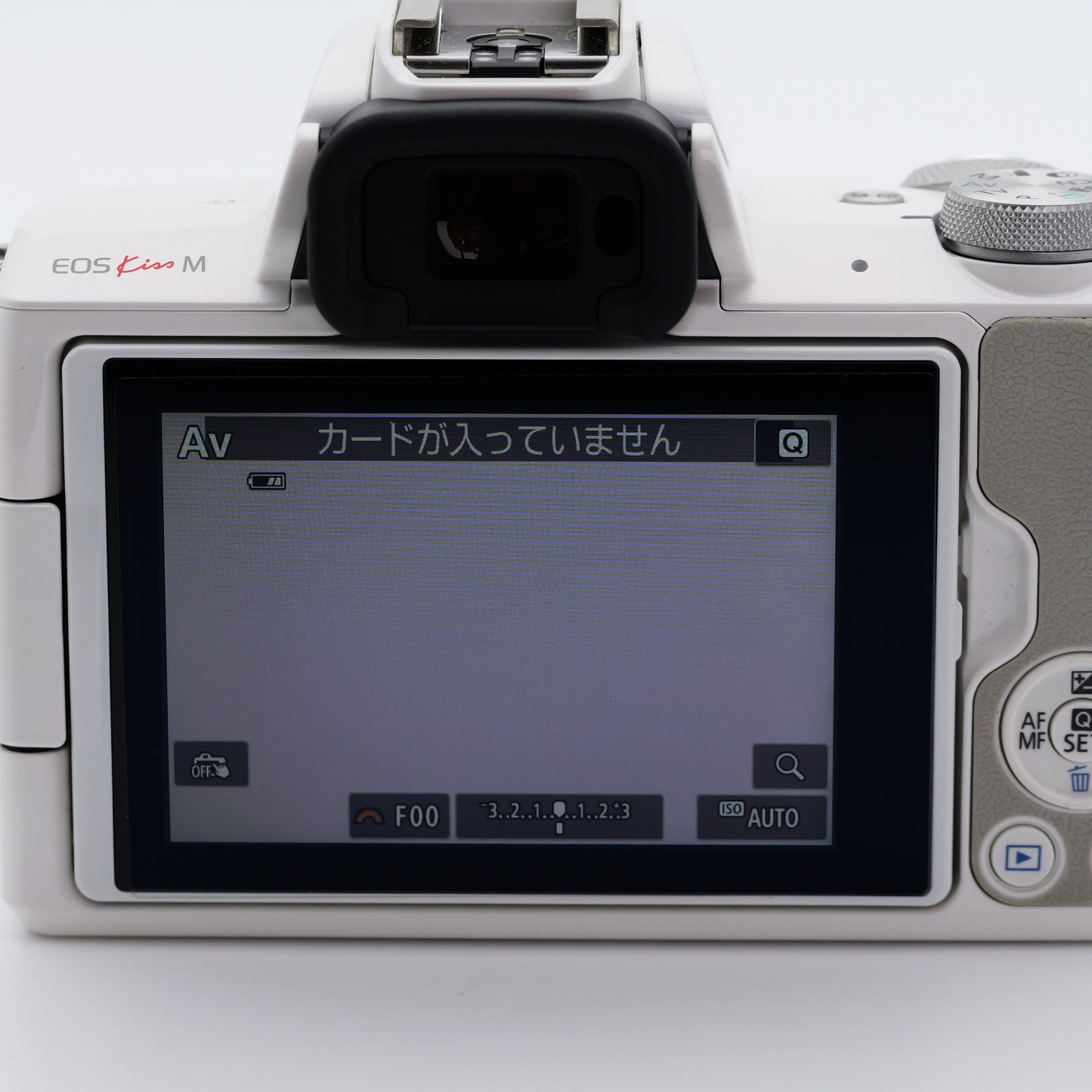 Canon EOS Kiss M ダブルズームキット ホワイト キヤノン EF-Mマウント