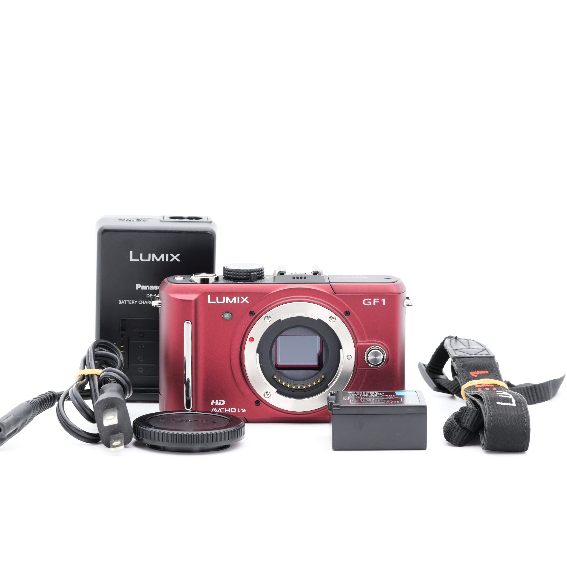 Panasonic DMC-GF1 レッド ミラーレス一眼 パナソニック マイクロ