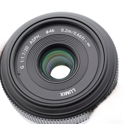 Panasonic LUMIX G 20mm F1.7 レンズ パナソニック マイクロフォーサーズマウント