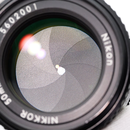 Nikon Ai-S NIKKOR 50mm F1.4 レンズ ニコン Fマウント
