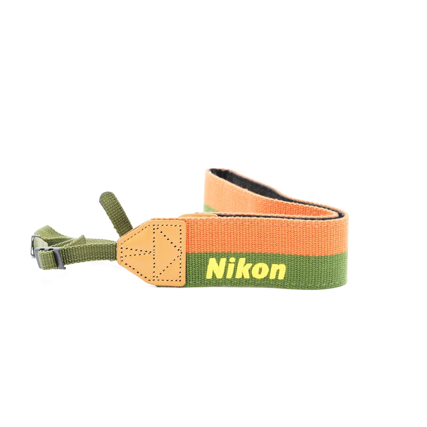 Nikon オレンジ グリーン  緑 ストラップ ニコン