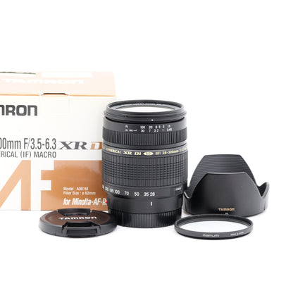 TAMRON 28-300mm F3.5-6.3 XR Di MACRO レンズ ソニー Aマウント