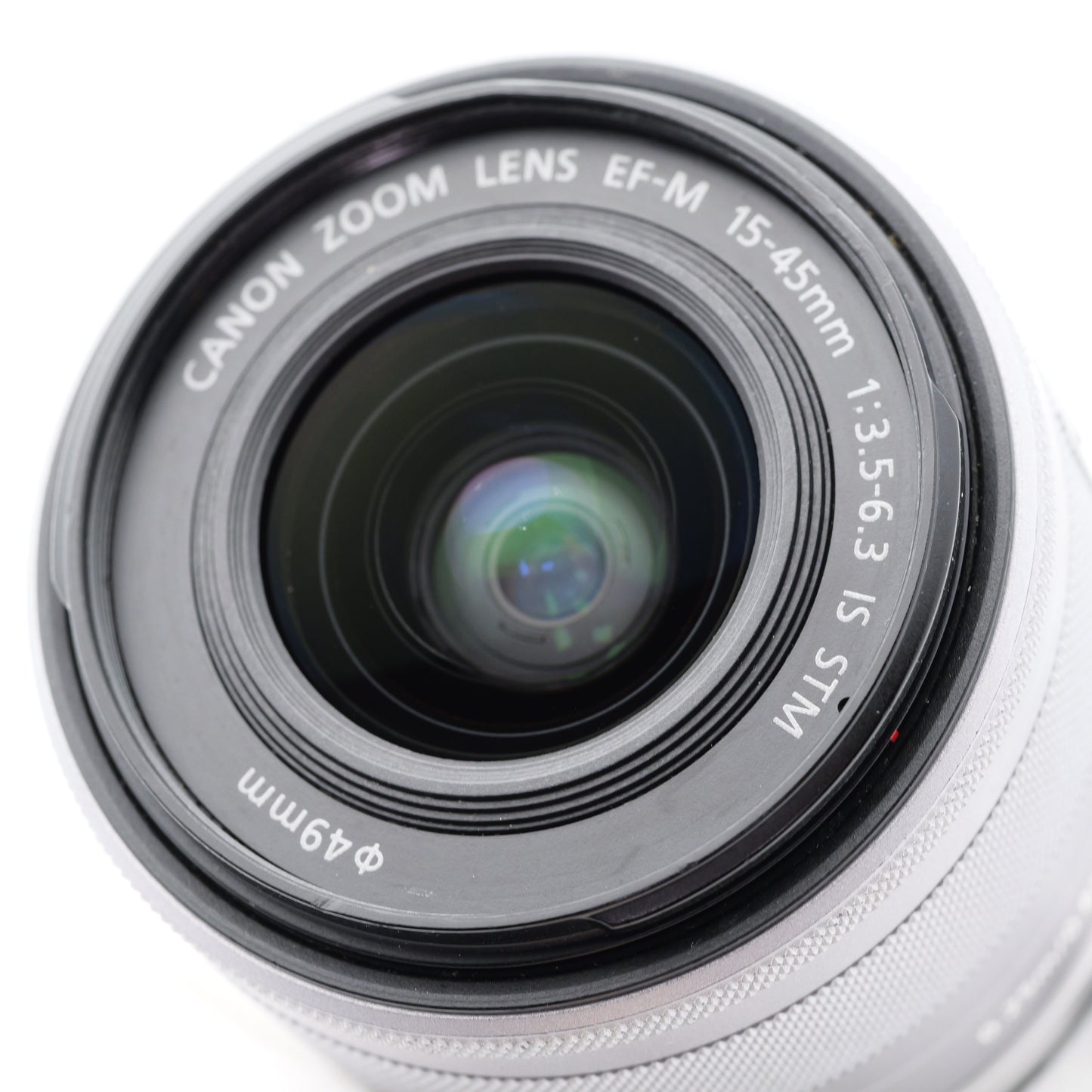 訳有品 Canon EOS M100 EF-M 15-45mm F3.5-6.3 IS STM ホワイト ミラーレス一眼 キヤノン EF-Mマウント