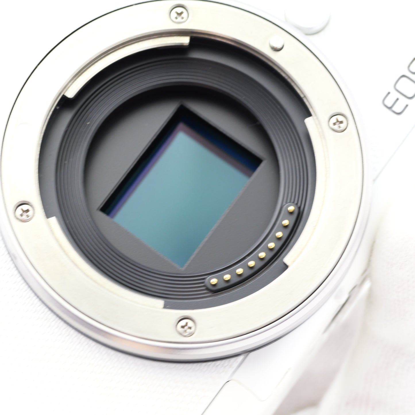 訳有品 Canon EOS M100 EF-M 15-45mm F3.5-6.3 IS STM ホワイト ミラーレス一眼 キヤノン EF-Mマウント